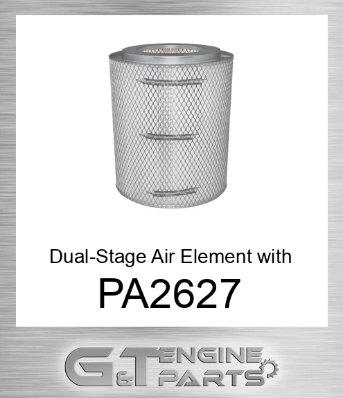 PA2627 Dual-Stage Air Element with Blanket and Screen