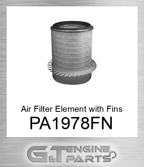 pa1978fn Air Filter Element with Fins