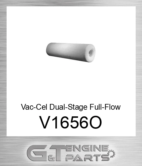 V1656-O Vac-Cel Dual-Stage Full-Flow Orlon Lube Sock