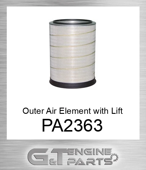 PA2363 Outer Air Element with Lift Bar