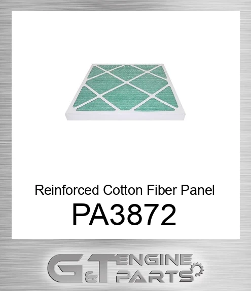 PA3872 Reinforced Cotton Fiber Panel Air Element