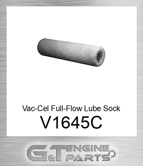 V1645-C Vac-Cel Full-Flow Lube Sock