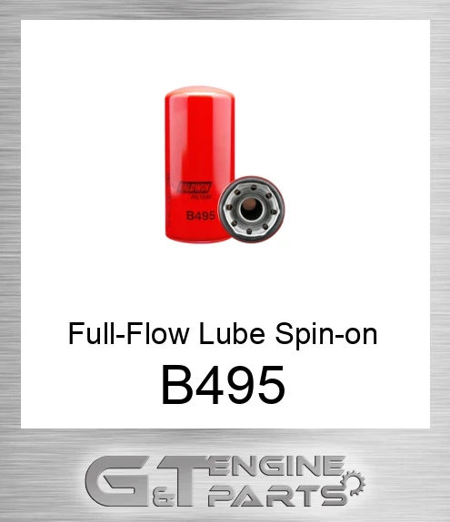 B495 Full-Flow Lube Spin-on