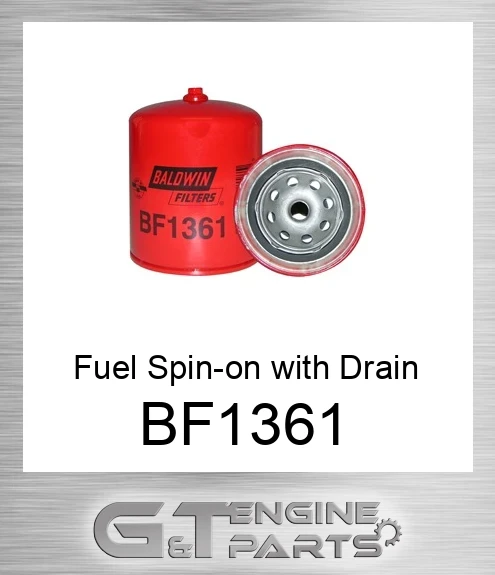 BF1361 Fuel Spin-on with Drain