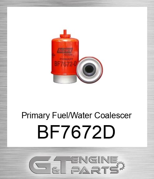 BF7672-D Primary Fuel/Water Coalescer Element with Drain