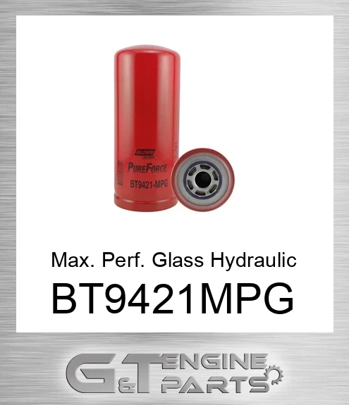 BT9421-MPG Max. Perf. Glass Hydraulic Spin-on