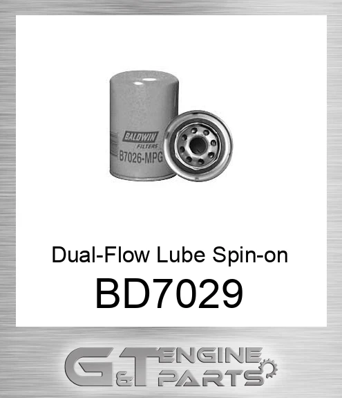 BD7029 Dual-Flow Lube Spin-on