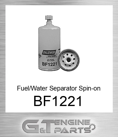 BF1221 Fuel/Water Separator Spin-on with Drain
