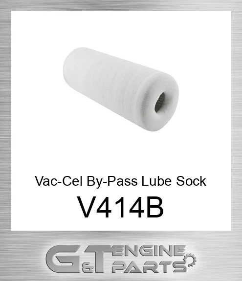 V414-B Vac-Cel By-Pass Lube Sock