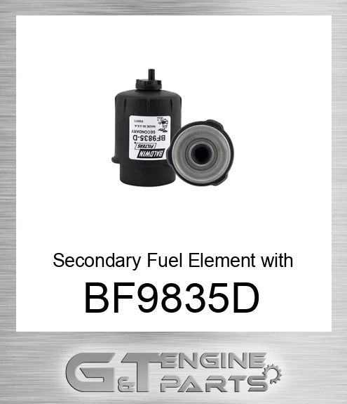 BF9835-D Secondary Fuel Element with Drain