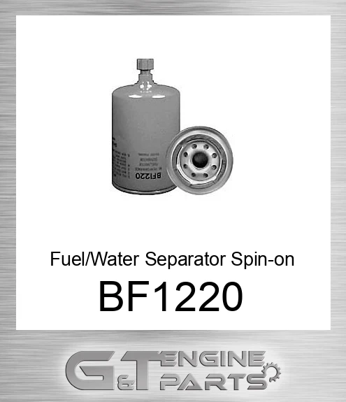 BF1220 Fuel/Water Separator Spin-on with Drain