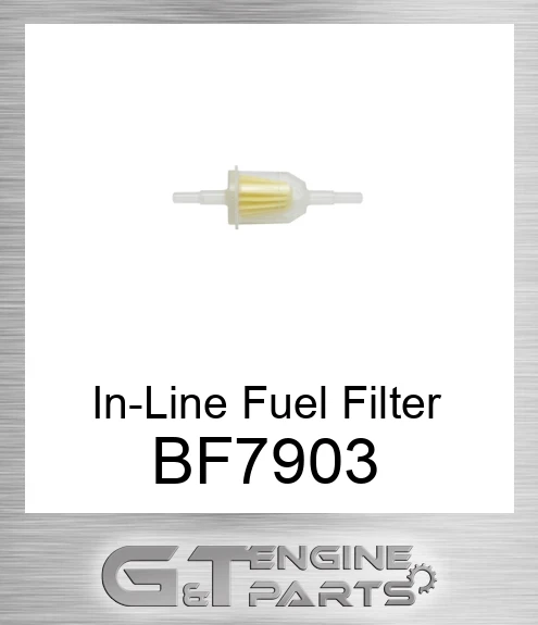 BF7903 In-Line Fuel Filter