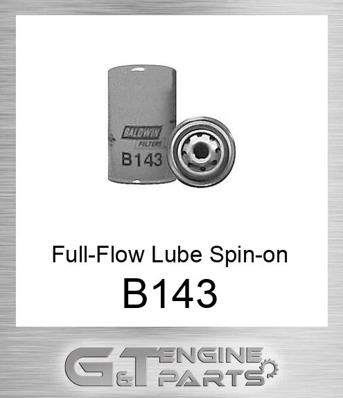 B143 Full-Flow Lube Spin-on