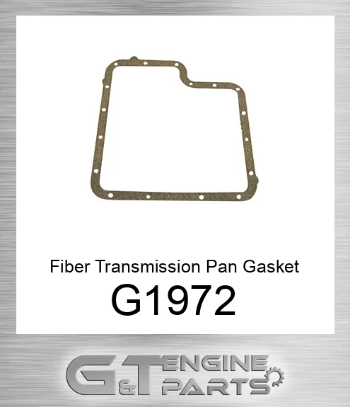 G1972 Fiber Transmission Pan Gasket w/21 Bolt Holes