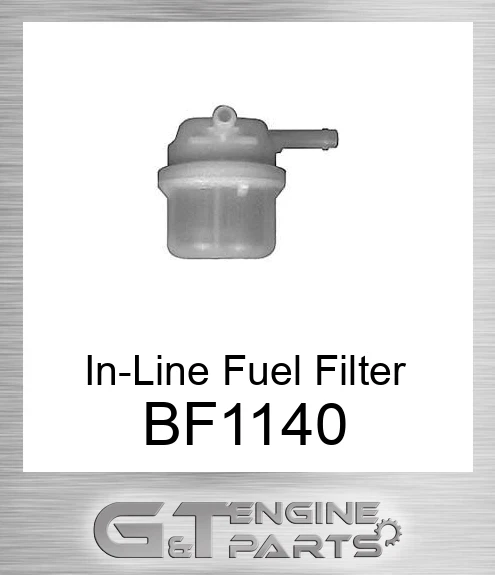 BF1140 In-Line Fuel Filter