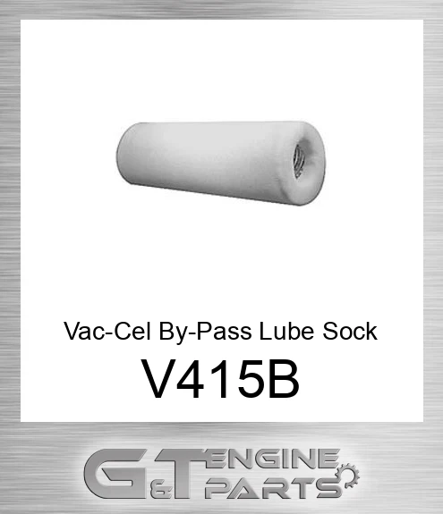 V415-B Vac-Cel By-Pass Lube Sock