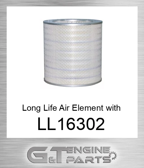 LL1630-2 Long Life Air Element with 2-Inch Pleats