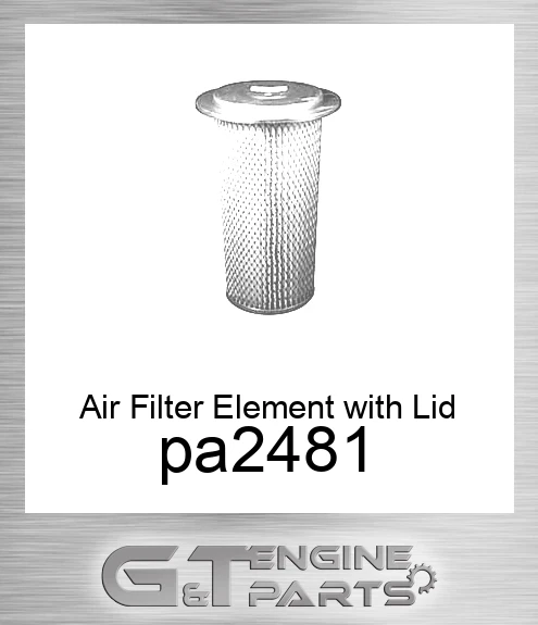 pa2481 Air Filter Element with Lid