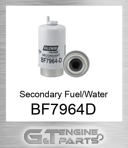 BF7964-D Secondary Fuel/Water Separator Element with Removable Drain
