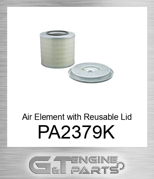 PA2379-K Air Element with Reusable Lid Assembly