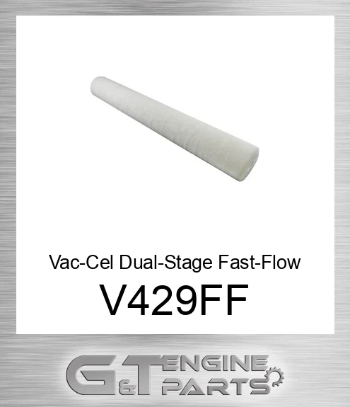 V429-FF Vac-Cel Dual-Stage Fast-Flow Lube Sock