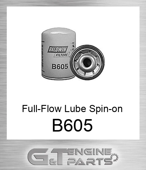B605 Full-Flow Lube Spin-on