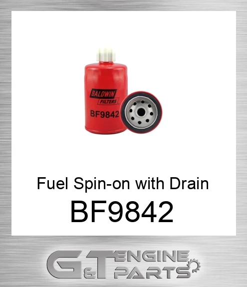 BF9842 Fuel Spin-on with Drain