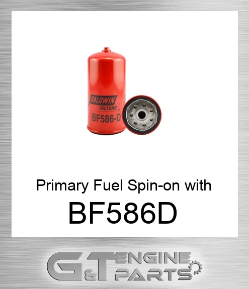BF586-D Primary Fuel Spin-on with Drain