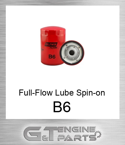 B6 Full-Flow Lube Spin-on