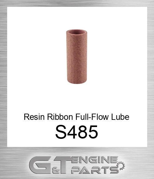 S485 Resin Ribbon Full-Flow Lube Element