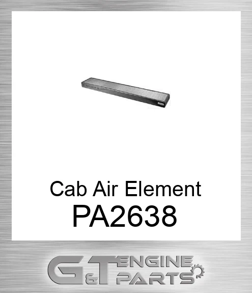 PA2638 Cab Air Element