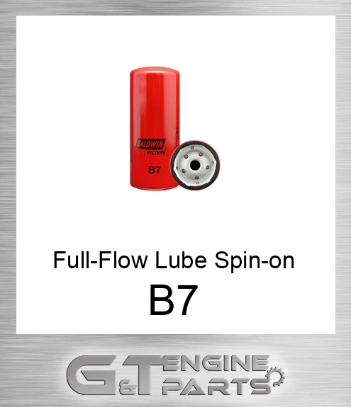 B7 Full-Flow Lube Spin-on