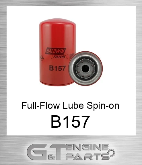 B157 Full-Flow Lube Spin-on