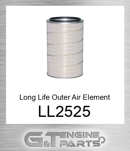 LL2525 Long Life Outer Air Element with Lift Tabs