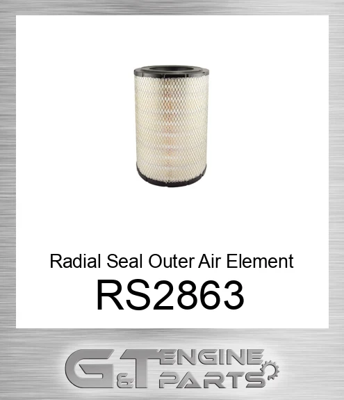 RS2863 Radial Seal Outer Air Element