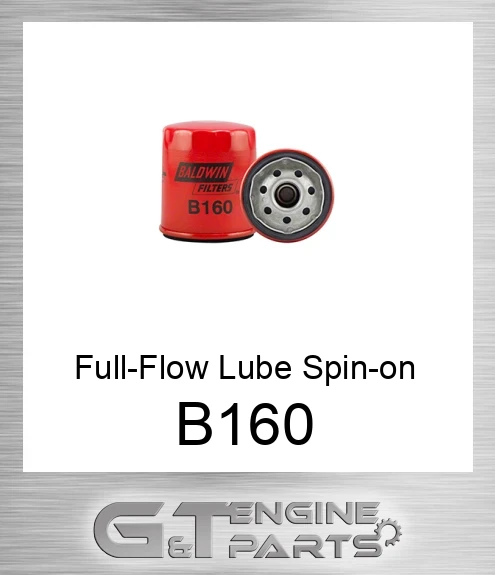 B160 Full-Flow Lube Spin-on