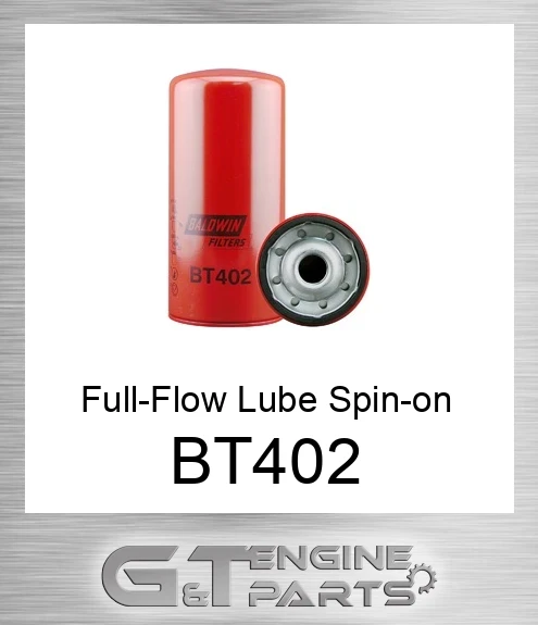 BT402 Full-Flow Lube Spin-on