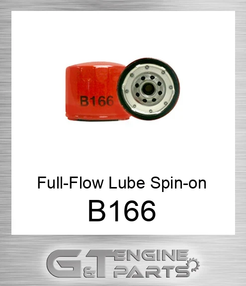 B166 Full-Flow Lube Spin-on