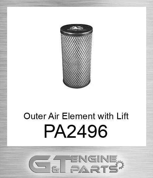 PA2496 Outer Air Element with Lift Bar
