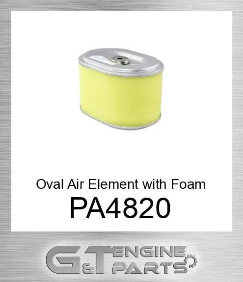 PA4820 Oval Air Element with Foam Wrap