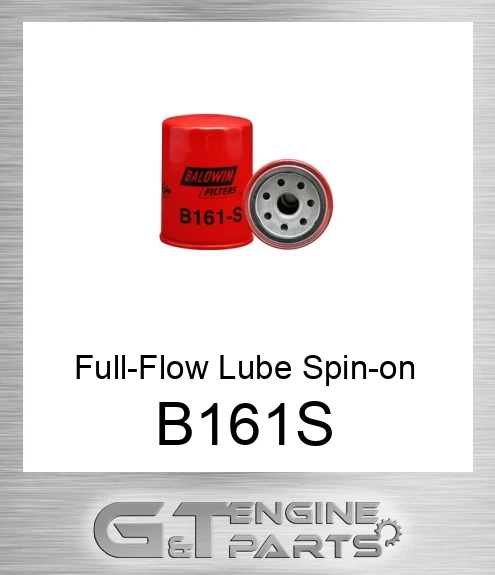 B161-S Full-Flow Lube Spin-on