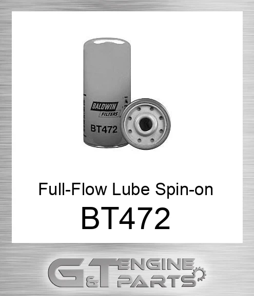 BT472 Full-Flow Lube Spin-on