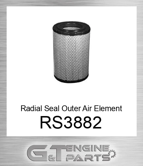 RS3882 Radial Seal Outer Air Element