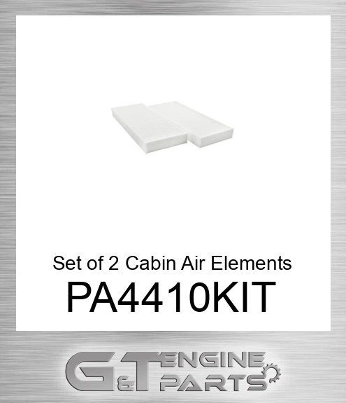 PA4410-KIT Set of 2 Cabin Air Elements