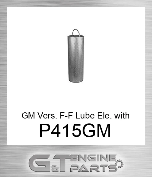 P415-GM GM Vers. F-F Lube Ele. with Bail Handle