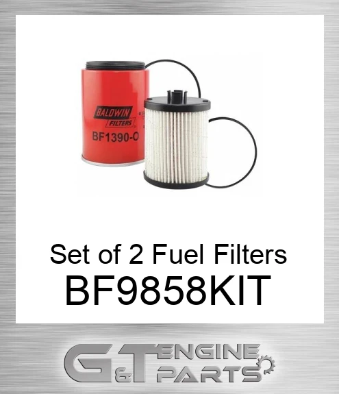 BF9858-KIT Set of 2 Fuel Filters