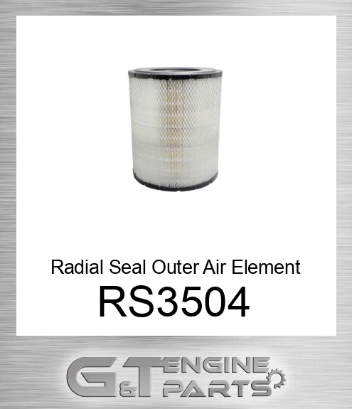 RS3504 Radial Seal Outer Air Element