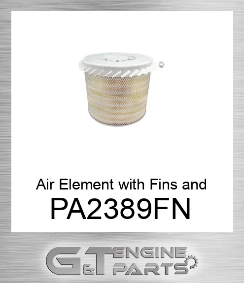 PA2389-FN Air Element with Fins and Lift Tabs