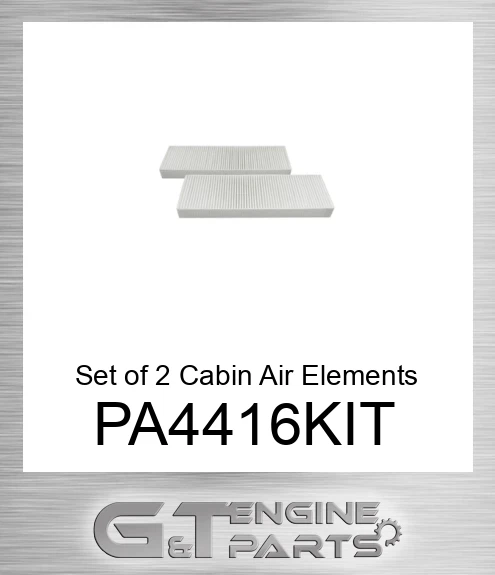 PA4416-KIT Set of 2 Cabin Air Elements