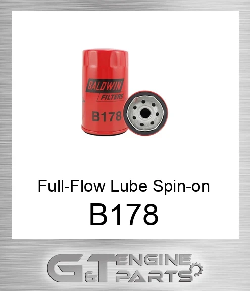 B178 Full-Flow Lube Spin-on